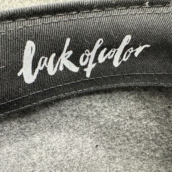 Lack of Color Rancher Hat Wool Grey Gray 56 CM - Picture 6 of 9